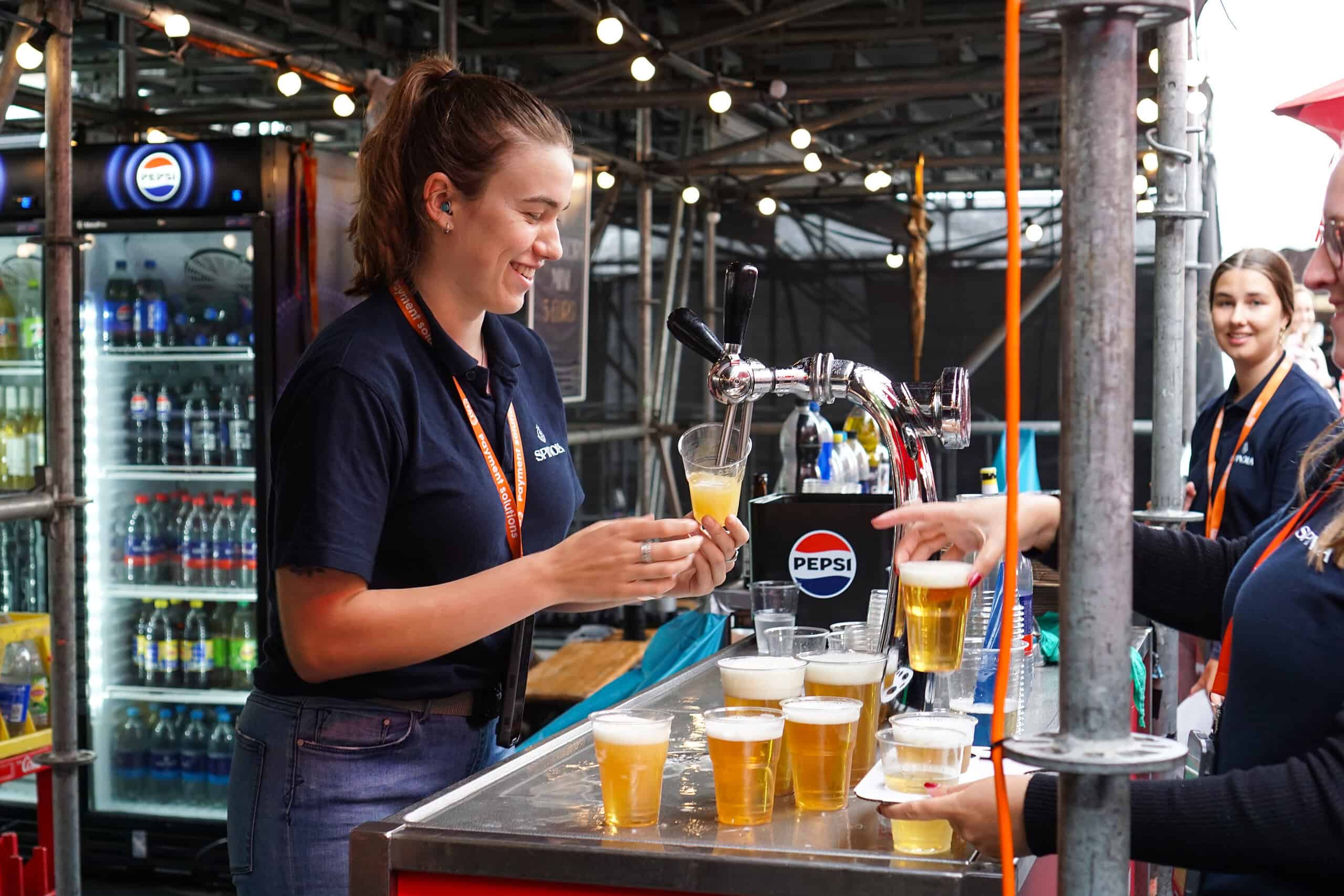 Spinola bier tappen Jas