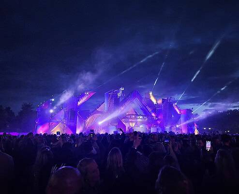 werken op Just Dance Outdoor