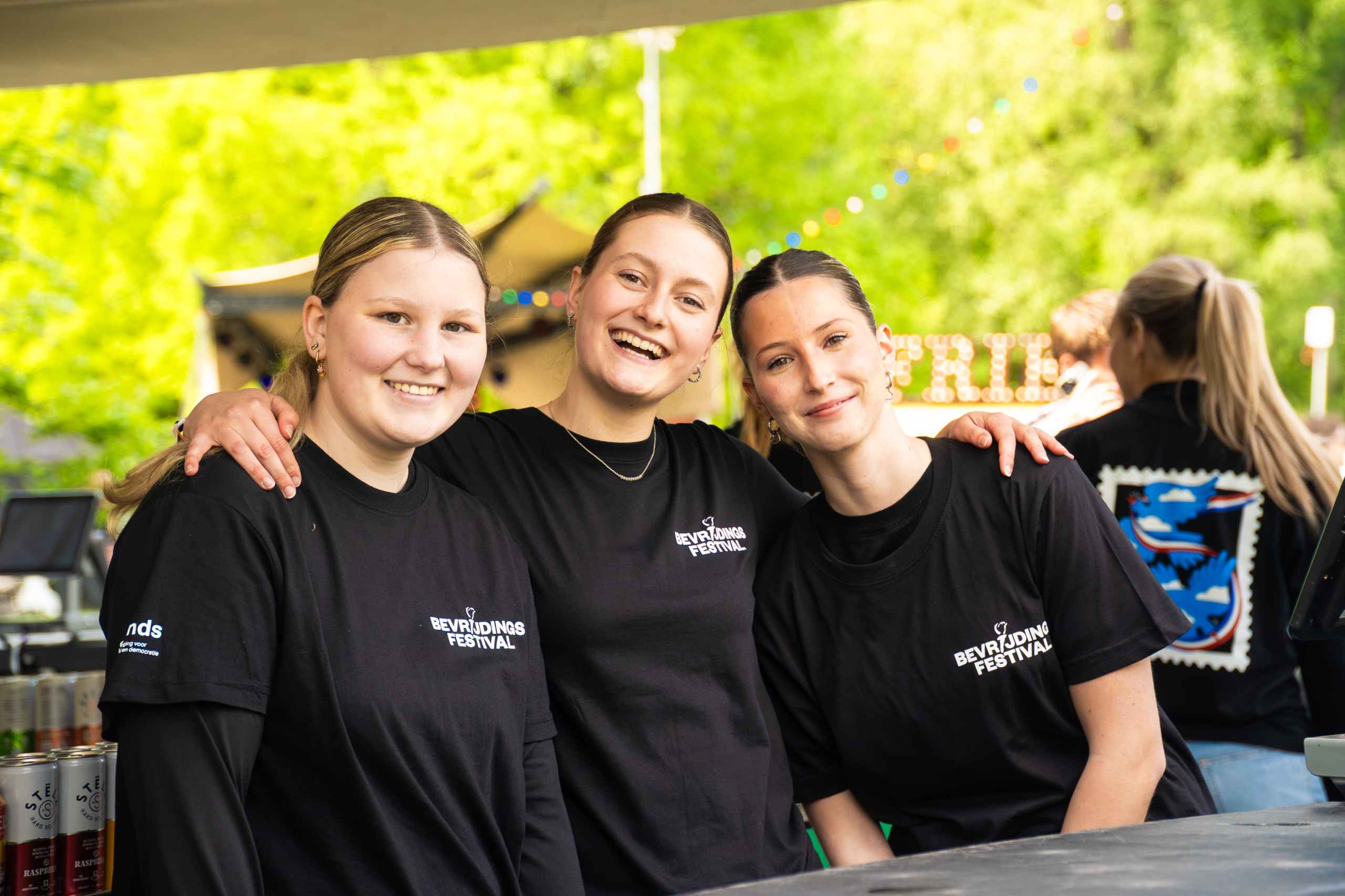 werken achter de bar