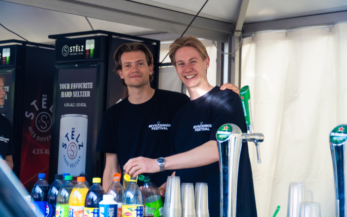 Werken op festivals
