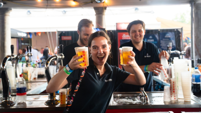Werken op festivals