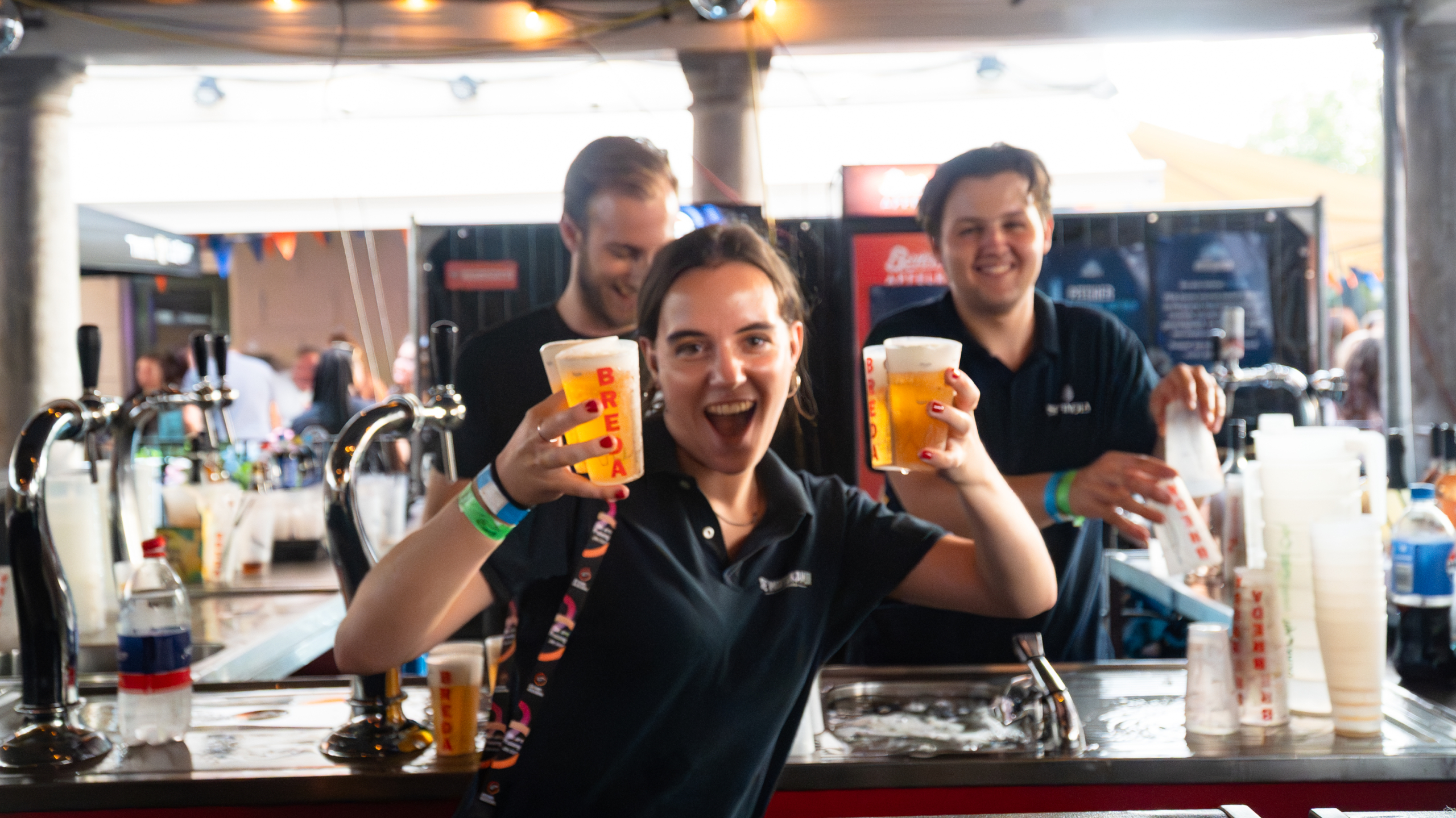 Werken op festivals